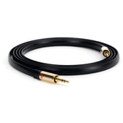 Griffin GC171032 Flat AUX Cable 1M Black Griffin GC171032 Flat AUX Cable 1M Black