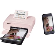 Canon Selphy CP1300 Wirless Printer Pink + Canon RP-108 Photo Paper
