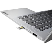 Lenovo Ideapad 5 82KE000KAX Laptop - Core Qualcomm Snapdragon 8c 8GB 256GB Shared Win10Home FHD 14inch Silver English/Arabic Keyboard