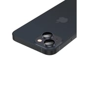 Amazing Thing iPhone 14 and iPhone 14 PLUS Camera Lens Protector Supreme Tempered Glass Aluminum AR Lens Defender - Midnight