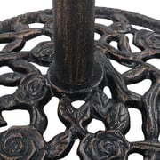 Vidaxl Umbrella Base Bronze 12 Kg 48 Cm Cast Iron Vidaxl Umbrella Base Bronze 12 Kg 48 Cm Cast Iron