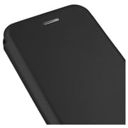 2B Flip Leather Cover Black For Huawei Y6 Prime 2018 2B Flip Leather Cover Black For Huawei Y6 Prime 2018