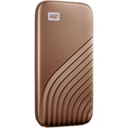 WD 500GB My Passport SSD External Portable Drive, Gold, Up to 1050 MB/s Solid State Drive WDBAGF5000AGD-WESN WD 500GB My Passport SSD External Portable Drive, Gold, Up to 1050 MB/s Solid State Drive WDBAGF5000AGD-WESN