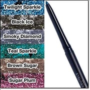 AVON Glimmersticks Diamonds Eye Liner Black Ice Lot 4 Pencils