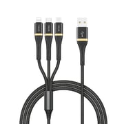 Wiwu ELITE Type C To Light Data Cable 2m Black Wiwu ELITE Type C To Light Data Cable 2m Black