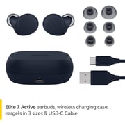 Jabra Elite 7 Active In Ear True Wireless Earbuds Navy Jabra Elite 7 Active In Ear True Wireless Earbuds Navy