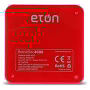 Eton Boost Bloc Power Bank 4000mAh Red - NBOBL4000R Eton Boost Bloc Power Bank 4000mAh Red - NBOBL4000R