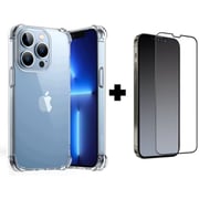 Mobimax Case With Screen Protector Clear For iPhone 13 Pro Max Mobimax Case With Screen Protector Clear For iPhone 13 Pro Max