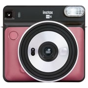 FUJIFILM INSTAX SQUARE SQ6 Instant Film Camera, Ruby Red (Requires