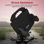 Moxedo Shockproof Protective Case Cover Lightweight Convertible Handle Kickstand for Kids Compatible for Huawei Matepad T10s 10.1/ T10 9.7 (Black)