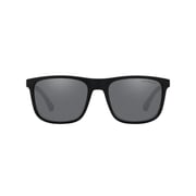 Emporio Armani Black Plastic Men EM-4129-50016G-56 Sunglasses Emporio Armani Black Plastic Men EM-4129-50016G-56 Sunglasses