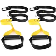 ULTIMAX Suspension Trainer Kit Body Weight Fitness Resistance Trainer Kit for Fitness Sports Home Gym Resistance bands Workout Fitness Suspension Exercise Pull Rope Straps Training