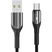 Aspor USB-C Cable 1m Black/Grey Aspor USB-C Cable 1m Black/Grey