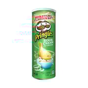 Pringles Sour Cream & Onion Flavored Chips 165g Pringles Sour Cream & Onion Flavored Chips 165g