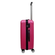 Highflyer Trinity Series Trolley Luggage Bag 3Pc Rose Red TH-019-3PCABS