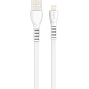 Havit HV-H610 Lightning To USB2.0 Flat Charging Cable 1m White Havit HV-H610 Lightning To USB2.0 Flat Charging Cable 1m White