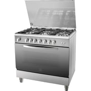 Indesit 5 Gas Burners Cooker I95T1CXEX Indesit 5 Gas Burners Cooker I95T1CXEX