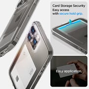 Spigen Crystal Slot designed for iPhone 14 Pro Max case cover (2022) - Crystal Clear