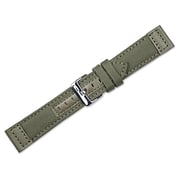 debeer watch bands 18Mm Replacement Watch Band - Nylon Canvas With Leather Trim - Olive Watch Strap debeer watch bands 18Mm Replacement Watch Band - Nylon Canvas With Leather Trim - Olive Watch Strap