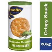 Wasa Delicate Tasty Rounds French Herbs 250g