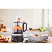 Kitchenaid 1.7l Food Processor 3 Easy Speed Paddle Options - Illuminated Led Controls, Black Kitchenaid 1.7l Food Processor 3 Easy Speed Paddle Options - Illuminated Led Controls, Black