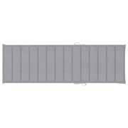 vidaXL Sun Lounger Cushion Grey 200x70x3 cm Fabric vidaXL Sun Lounger Cushion Grey 200x70x3 cm Fabric