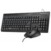 Rapoo NX1710 Wired Keyboard Mouse Combo + ESET NOD32 Antivirus V10 1Year/2