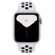 Apple Watch Series 5 GPS 40mm Silver Aluminium Case with Pure Platinum/Black Nike Sport Band Apple Watch Series 5 GPS 40mm Silver Aluminium Case with Pure Platinum/Black Nike Sport Band