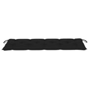 Vidaxl Garden Bench Cushion Black 150x50x7 Cm Fabric Vidaxl Garden Bench Cushion Black 150x50x7 Cm Fabric