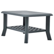 vidaXL Coffee Table Green 90x60x46 cm Plastic vidaXL Coffee Table Green 90x60x46 cm Plastic