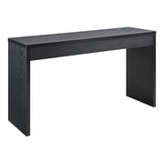 Modern Hall Console in Black Ash Color
