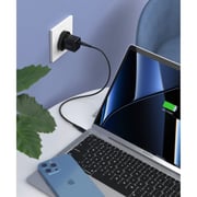Choetech Single C Port UK Plug Wall Charger Black Choetech Single C Port UK Plug Wall Charger Black