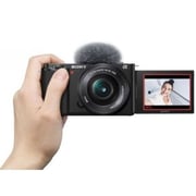 Sony ILCEZV-E10LB Mirrorless Camera With 16-50mm Lens