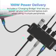 Promate Primhub-Go 9 in 1 Type-C USB Hub Black Promate Primhub-Go 9 in 1 Type-C USB Hub Black