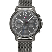 Tommy Hilfiger Landon Grey Mesh Watch For Men 1791530 Tommy Hilfiger Landon Grey Mesh Watch For Men 1791530