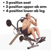 ULTIMAX Recumbent AB Bench Semi-Recumbent Ab Bench for Fitness of Unisex ULTIMAX Recumbent AB Bench Semi-Recumbent Ab Bench for Fitness of Unisex