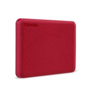 Toshiba Canvio Advance Portable Hard Drive USB3.2 4TB Red HDTCA40ER3CA