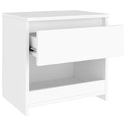 Vidaxl Bedside Cabinets 2 Pcs White 40x30x39 Cm Chipboard Vidaxl Bedside Cabinets 2 Pcs White 40x30x39 Cm Chipboard
