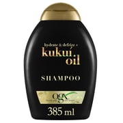 OGX Shampoo Hydrate & Defrizz + Kukuí Oil 385ml OGX Shampoo Hydrate & Defrizz + Kukuí Oil 385ml