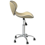 vidaXL Swivel Dining Chairs 6 pcs Cream Faux Leather vidaXL Swivel Dining Chairs 6 pcs Cream Faux Leather
