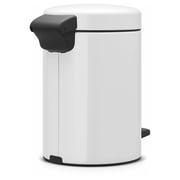 Brabantia 112126 Pedal Bin NewIcon 3Litre White Brabantia 112126 Pedal Bin NewIcon 3Litre White