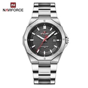 Naviforce 9200S Men's Chronograph Watch-SLVRBLK