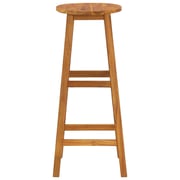 Vidaxl Bar Stools 4 Pcs Solid Acacia Wood Vidaxl Bar Stools 4 Pcs Solid Acacia Wood