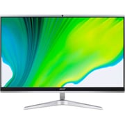 Acer Aspire C24 All-in-one Desktop - 11th Gen Core i5 2.40GHz 8GB 512GB 2GB Win11Home 23.8inch FHD Silver/Black English/Arabic Keyboard C24-1651 Acer Aspire C24 All-in-one Desktop - 11th Gen Core i5 2.40GHz 8GB 512GB 2GB Win11Home 23.8inch FHD Silver/Black English/Arabic Keyboard C24-1651