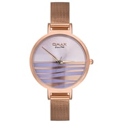 Omax Prime Series Rose Gold Analog Watch For Women PMM06R78I
