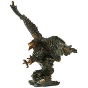 Design Toscano Victory's American Bald Eagle Patriotic Statue, 15 Inch, Polyresin, Bronze Verdigris Finish QL134312 Design Toscano Victory's American Bald Eagle Patriotic Statue, 15 Inch, Polyresin, Bronze Verdigris Finish QL134312
