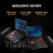 ASUS TUF Dash F15 Gaming Laptop - 12th Gen Core i5 2.GHz 8GB 512GB 4GB Win11Home 15.6inch FHD 144Hz Black Nvidia GeForce RTX 3050 FX517ZC-HN085W