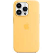 Apple iPhone 14 Pro Silicone Case Sunglow with MagSafe