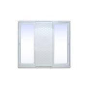Pan Emirates Fastlane 3 Door Sliding Wardrobe White Pan Emirates Fastlane 3 Door Sliding Wardrobe White
