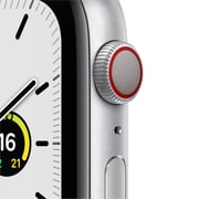 Apple Watch SE GPS+Cellular 40mm Silver Aluminum Case with Deep Navy Sport Loop Apple Watch SE GPS+Cellular 40mm Silver Aluminum Case with Deep Navy Sport Loop